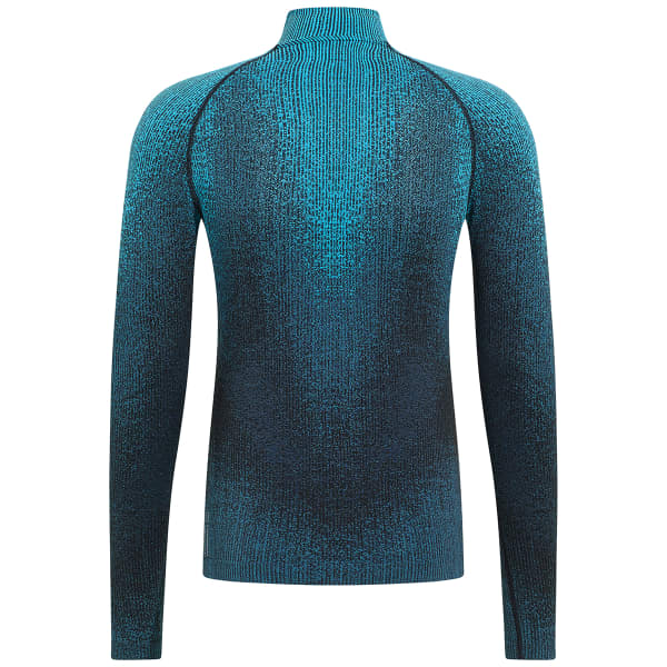 T-shirt thermique ODLO BLACKCOMB ECO BL TOP TURTLE NECK L/S HALF ZIP SAXONY BLUE
