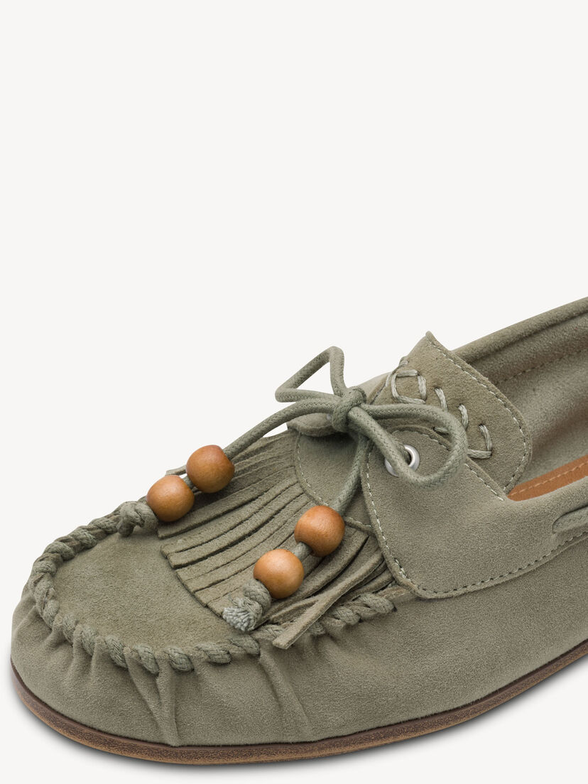 Leren Mocassin - groen