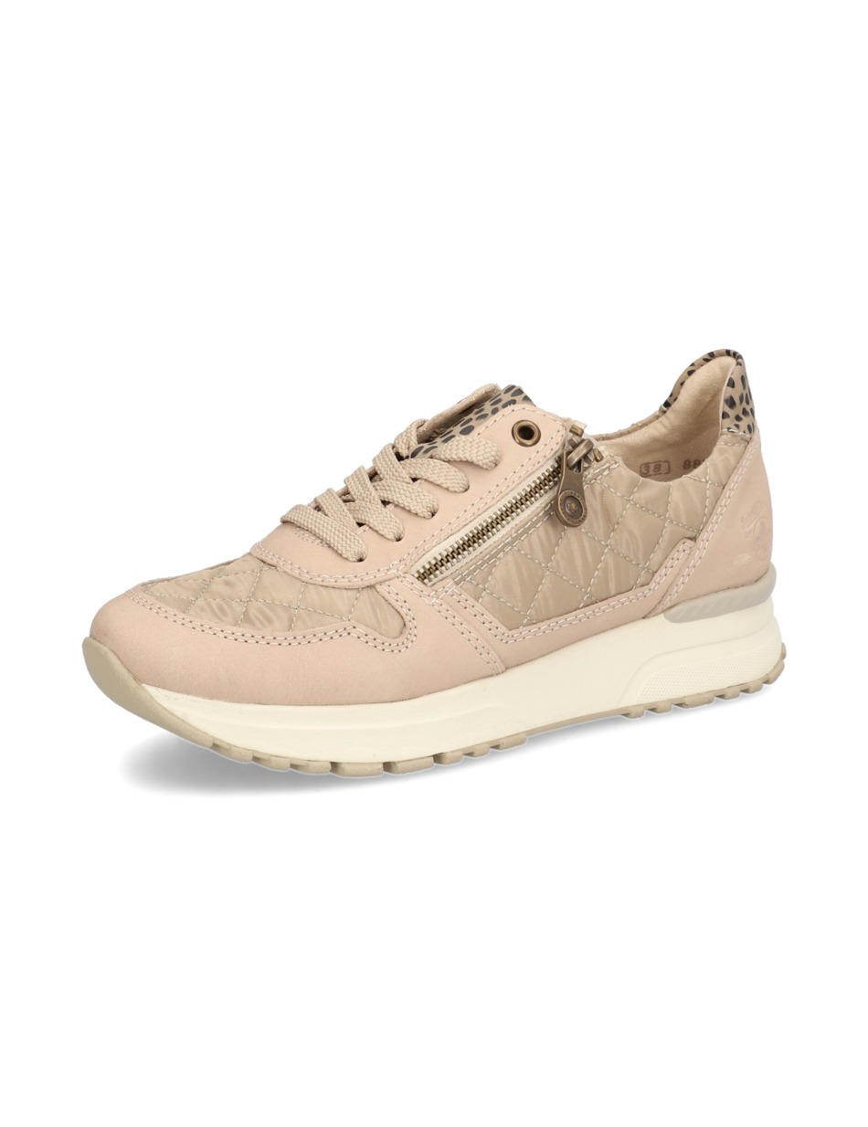 Lederkombination Sneaker