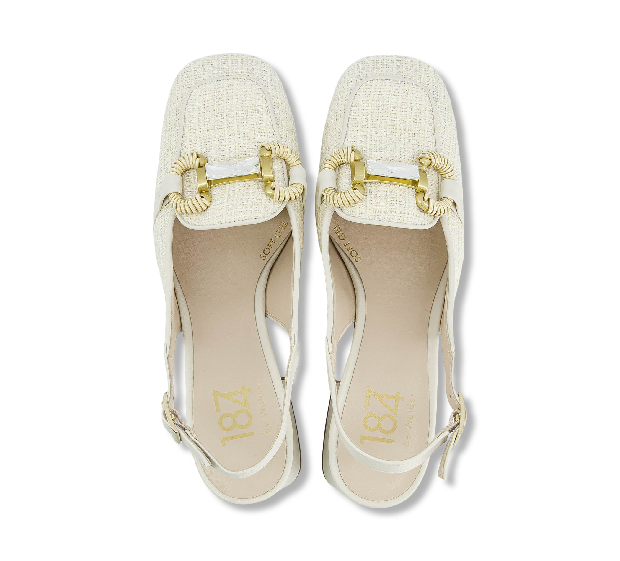 1874 by Walder Riemchensandalen