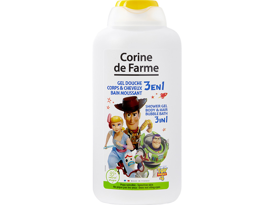 GEL DE DUCHE CORINE DE FARME PEQUENA SEREIA/STITCH 3 EM 1 500ML