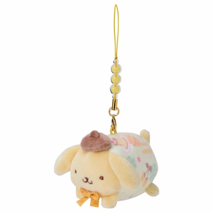 Sanrio - Pompompurin mascotte riem / sleutelhanger (Nagomi Pastel-serie)