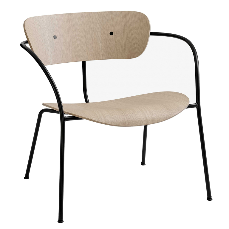 &tradition Pavilion AV5 fauteuil gelakt eiken