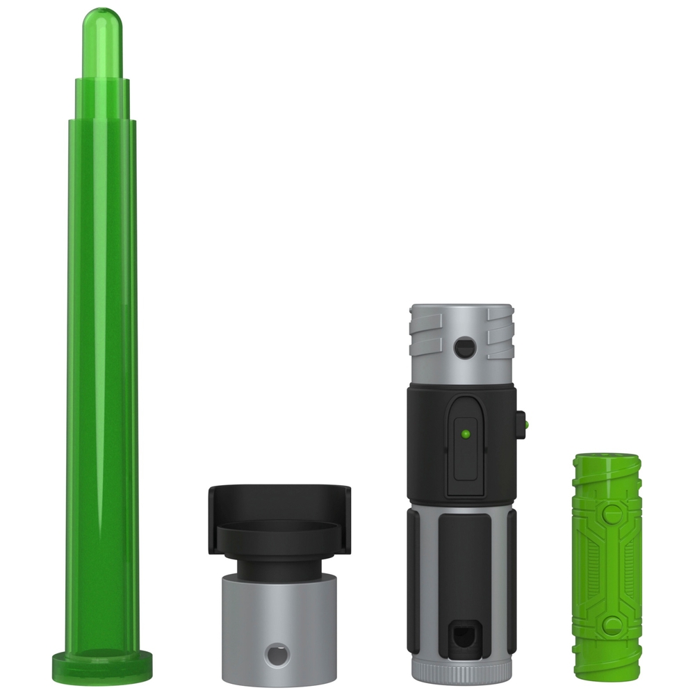 Star Wars Lightsaber Forge Yoda Elektronisches ausziehbares grünes Lichtschwert