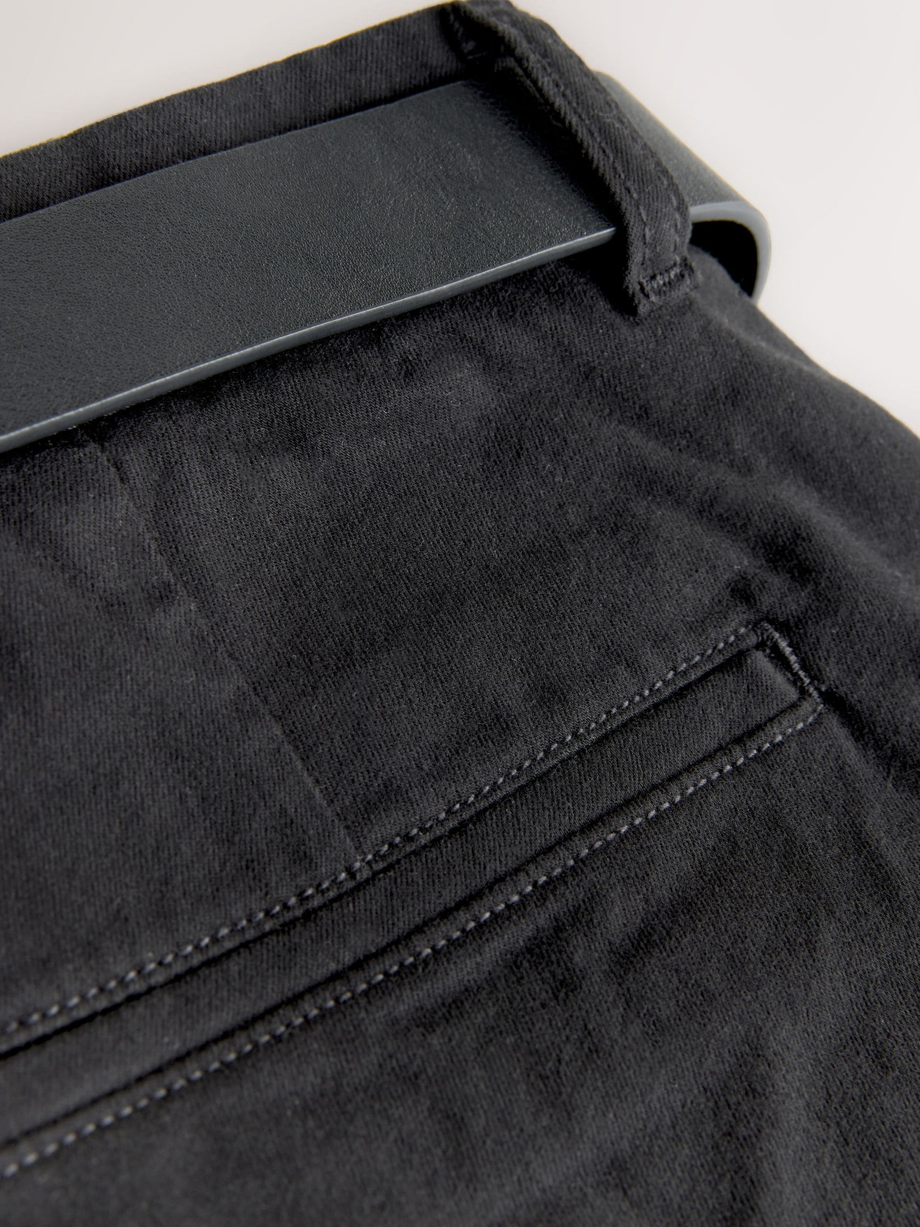 Zwart - Motionflex Chinos Trousers With Belt