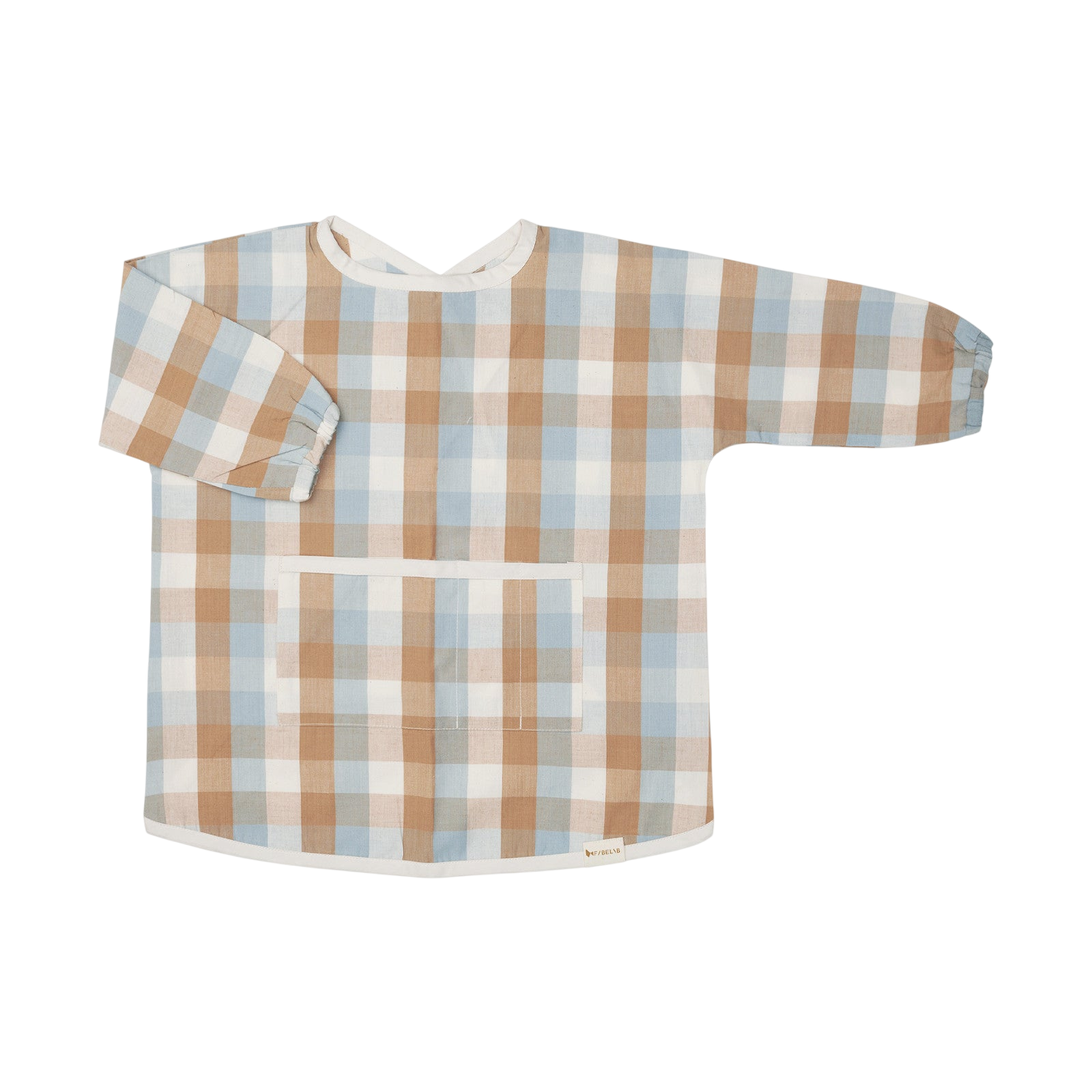 Bastelschürze Cottage Blue Checks