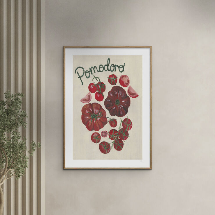 Poster & Frame Violets Print House - Pomodoro Flerfarvet