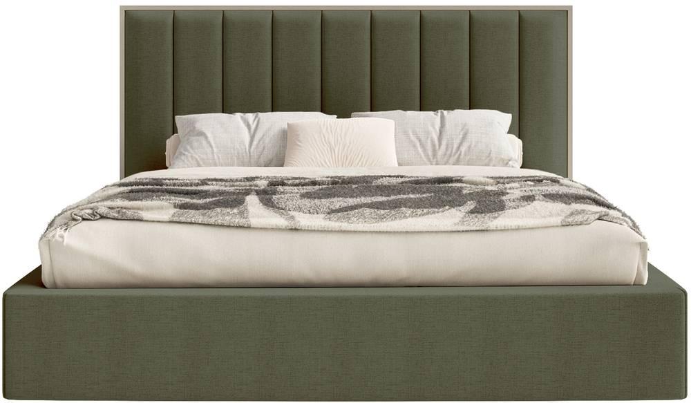 NADUVI Collection Bedframe Taavi chenille met opbergruimte 140 x 200