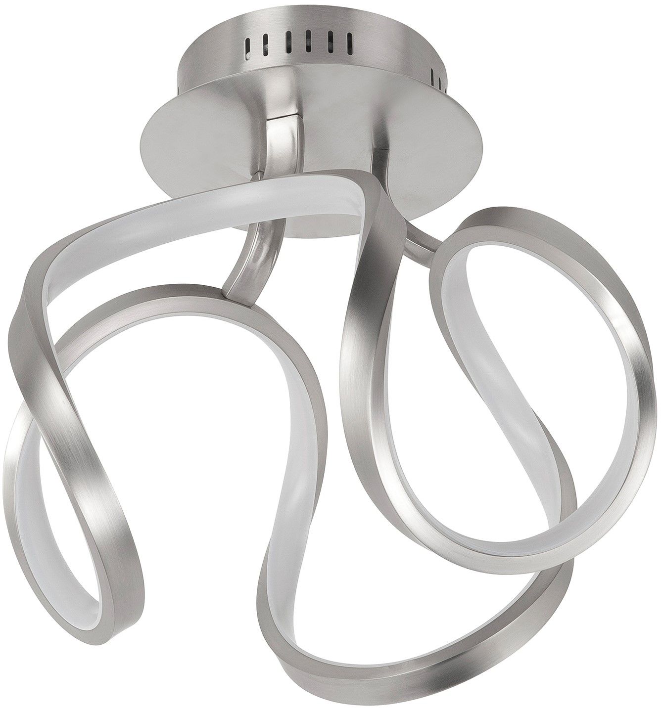 Plafondlamp Zilver Kyra B38 x D38 cm