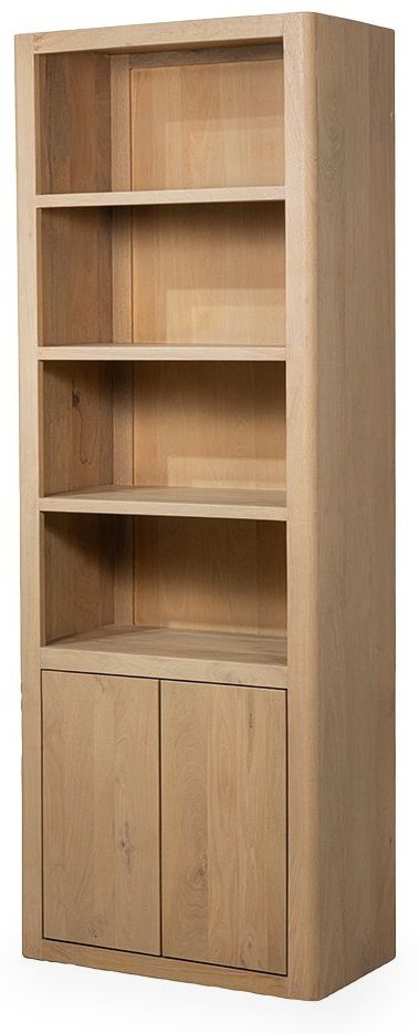 Boekenkast Naturel Tenna B80 x D45 x H220 cm