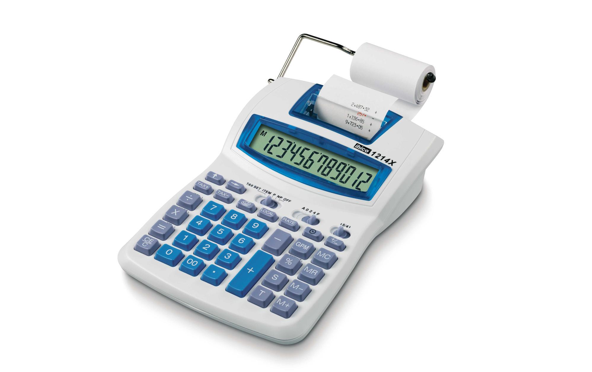 Bürorechner 1214X mit DruckfunktionDruckender Tischrechner