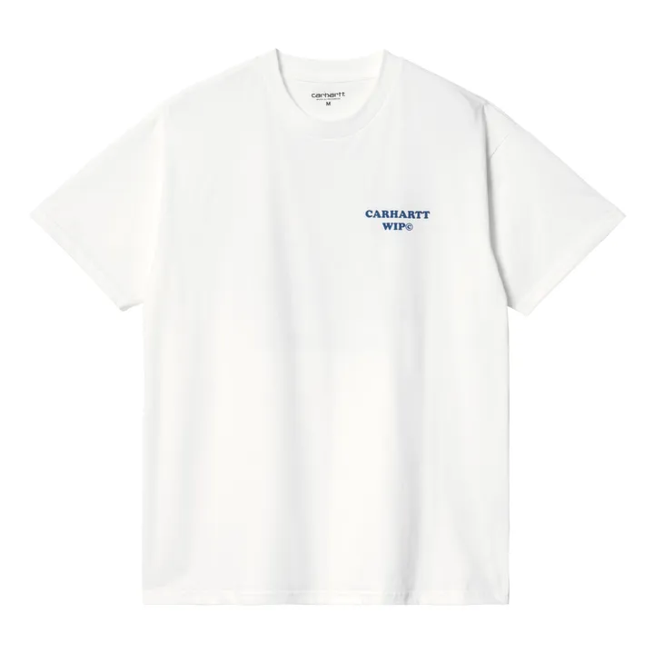 Carhartt WIP T-shirt x Isis Maria Dinner Coton Bio | Blanc