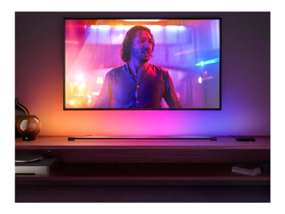 Philips Hue White and Color Ambiance Large Gradient Play - Lysbarre - LED - rør - sort