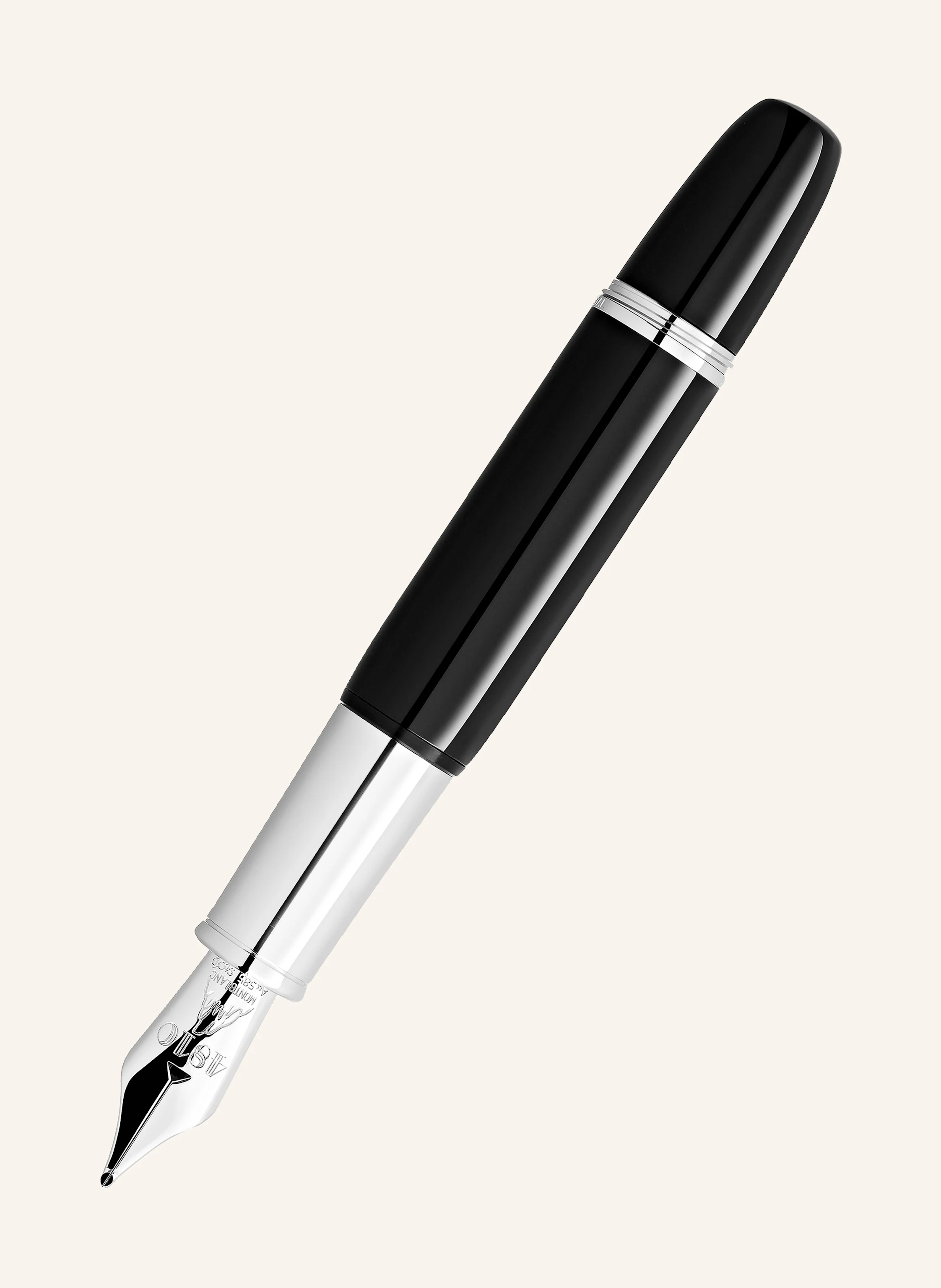 MONTBLANC Patronenfüllfederhalter HERITAGE ROUGE ET NOIR BABY SPECIAL EDITION BLACK