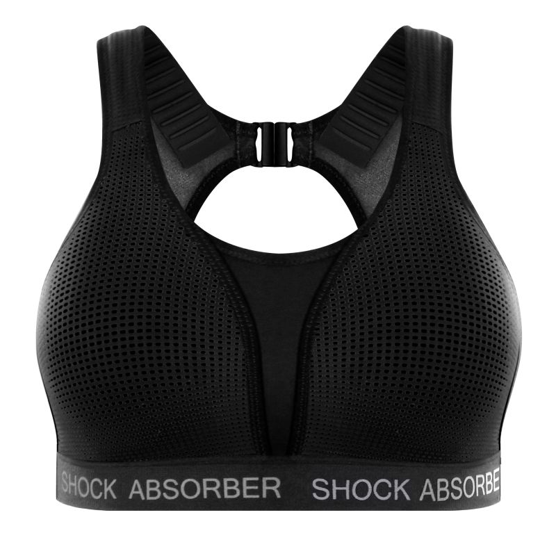 shock absorber ultimate run bra padded 06s7 619 u10057 kk001 black