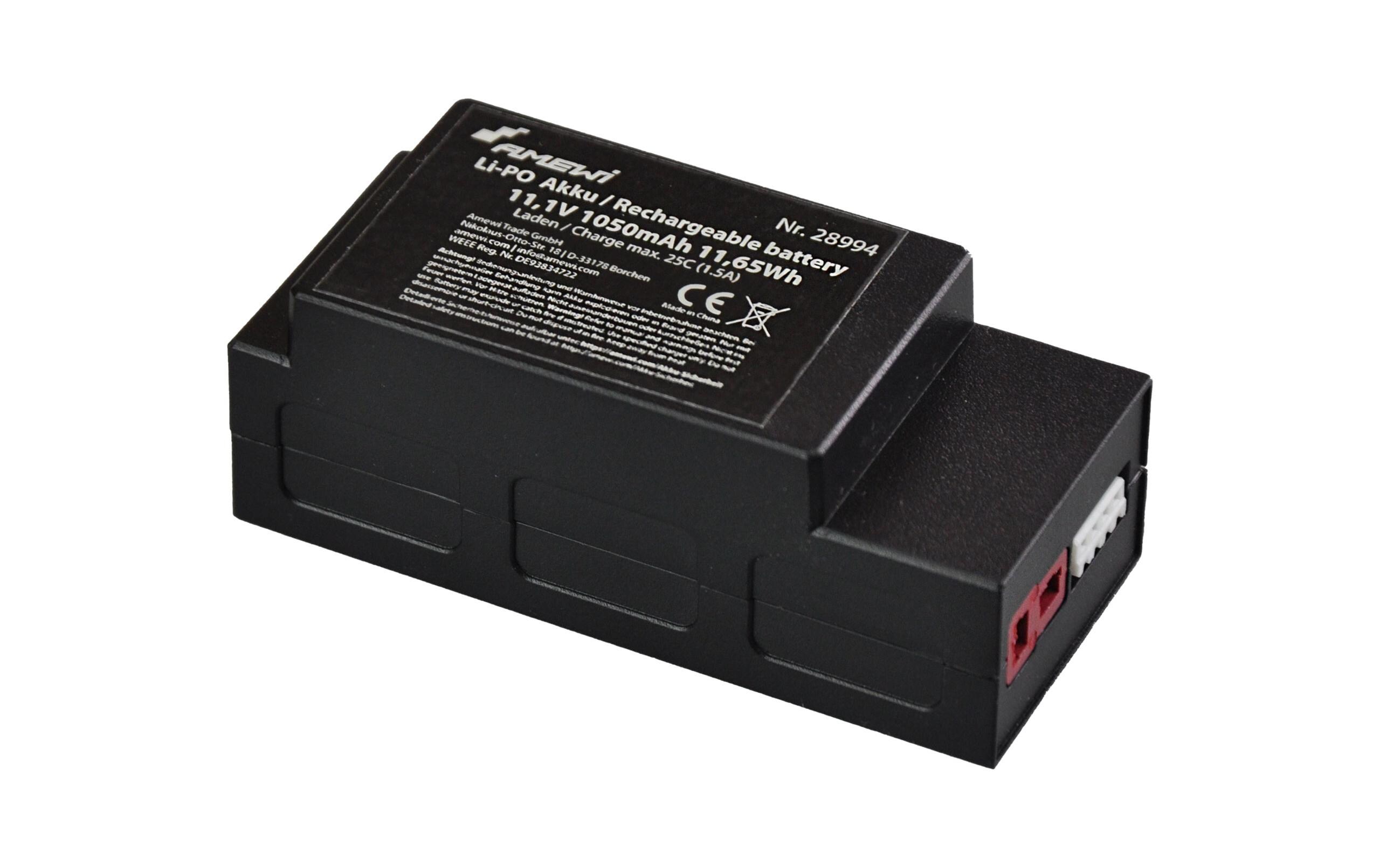 RC-Akku LiPo 1050 mAh 11.1 V 25C3S LiPo Akku für Hyper GO Brushless Buggy