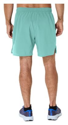 Short Asics Core Run 7in Vert Homme
