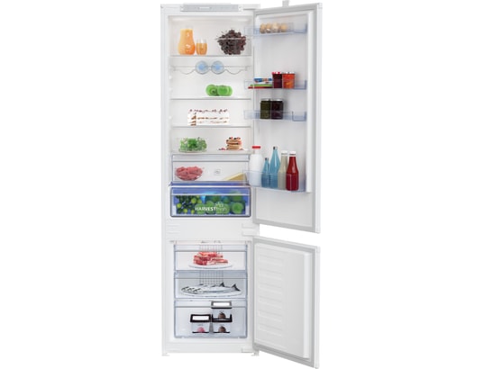 BEKO - Réfrigérateur congélateur encastrable BCHA306E4SN, 289 L, semi No Frost, Niche 194 cm