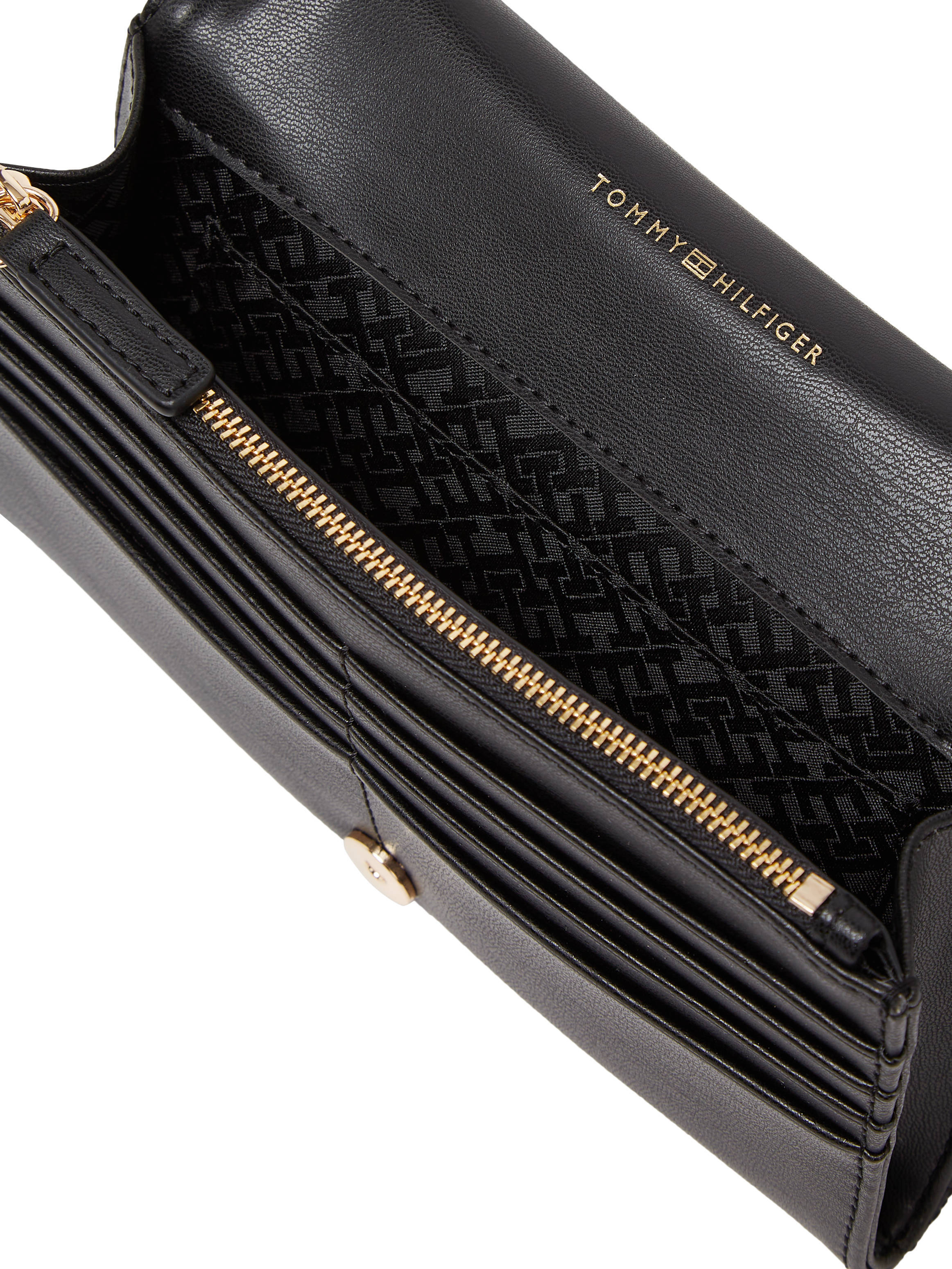 Tommy Hilfiger mini crossbody tas zwart