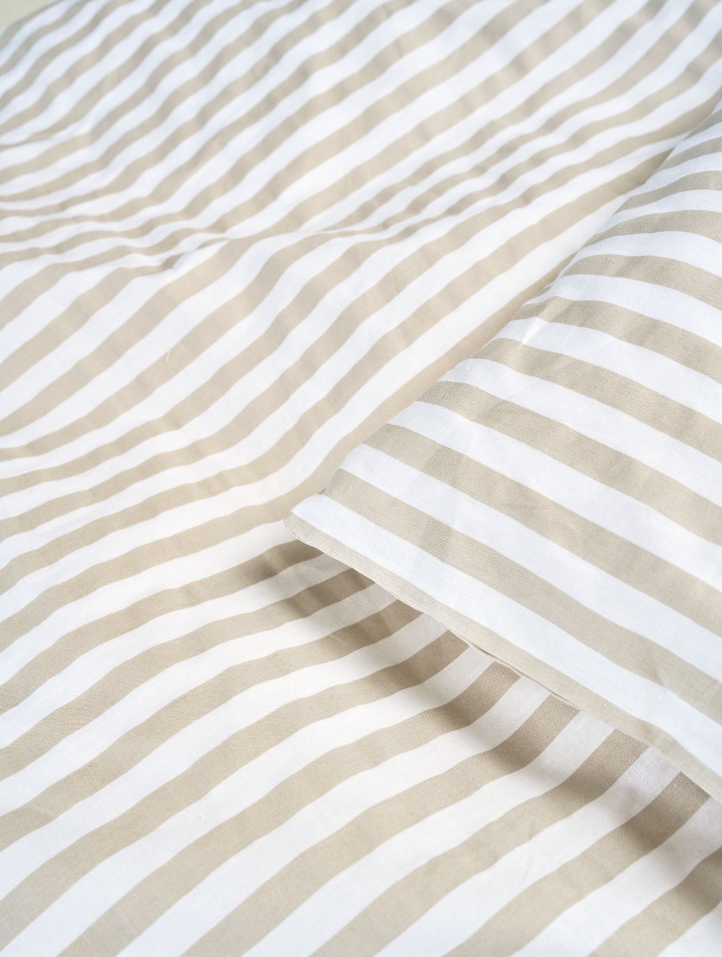 Bomull sengesett rød - 140x220 cm