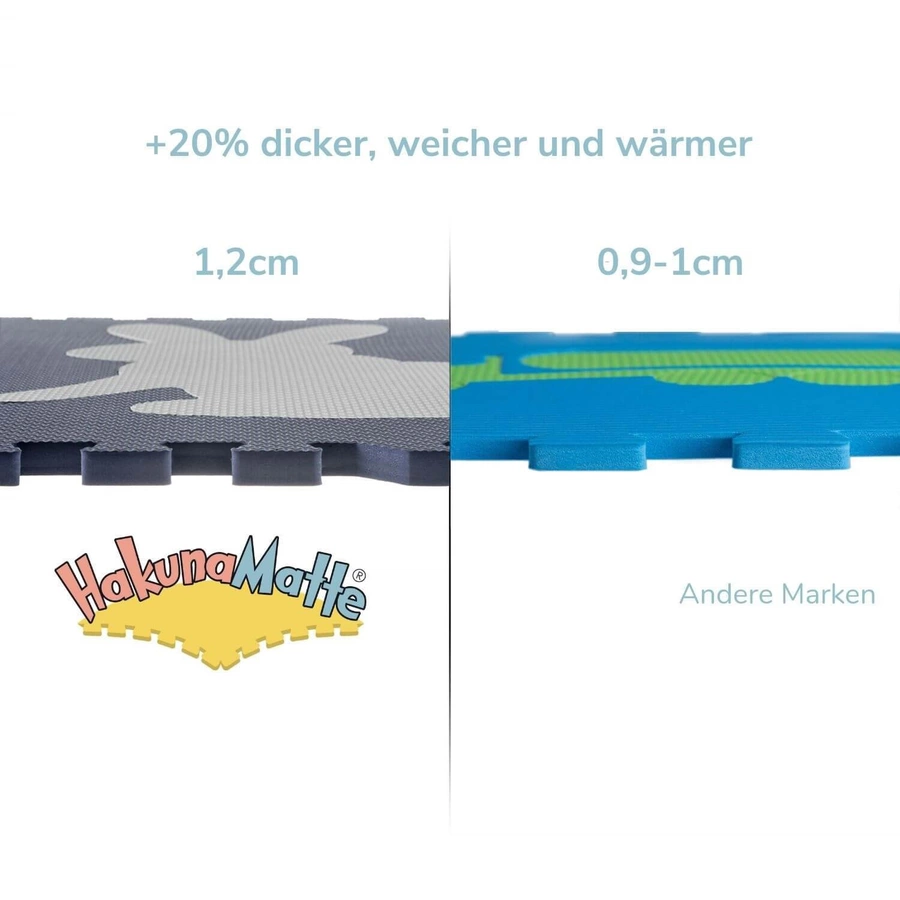 Hakuna Matte XXL Puzzlematte  - Wald 185 x 185 cm