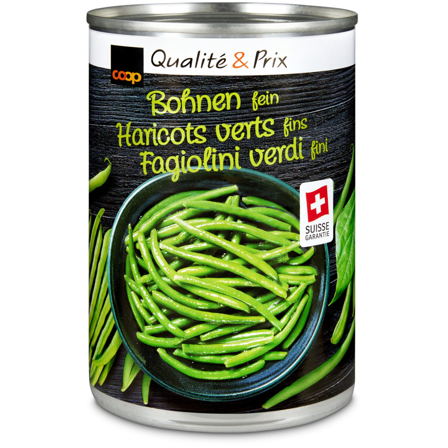 Bohnen fein