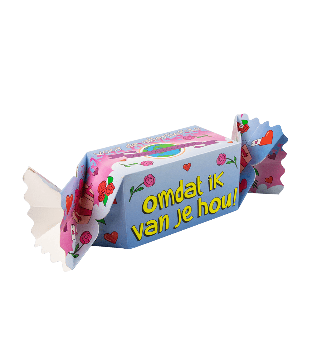 Geschenkdoosje Omdat Ik Van Je Hou 26cm