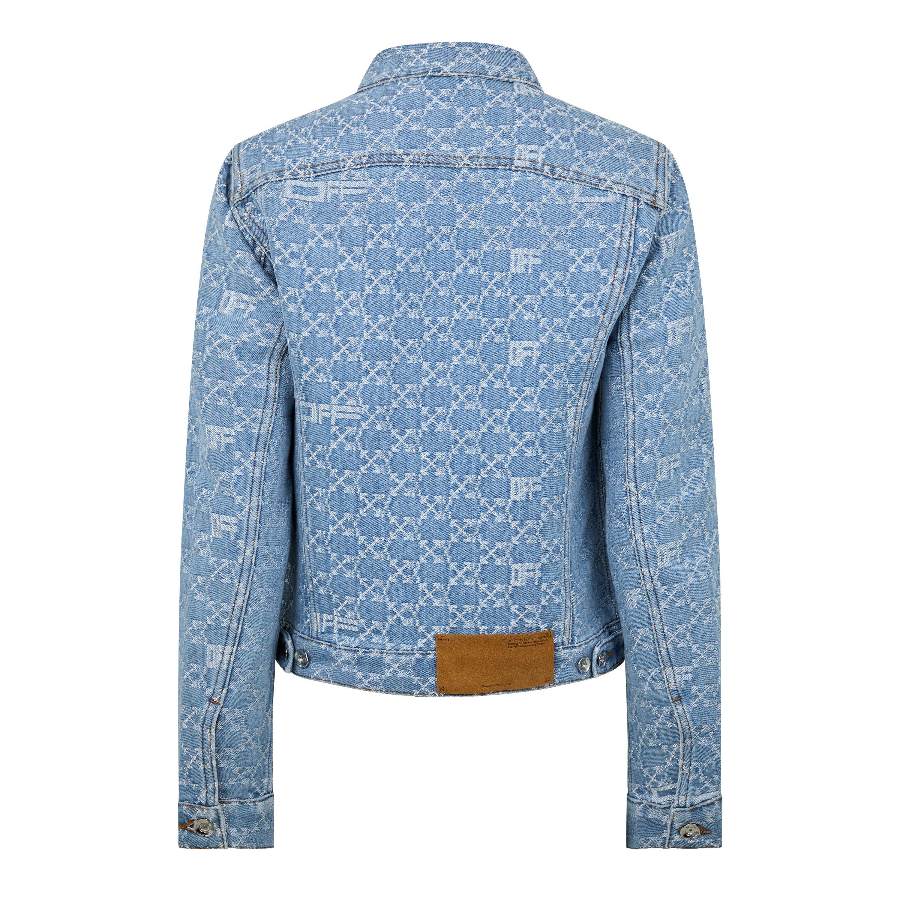 Off White Monogram Denim Jacket