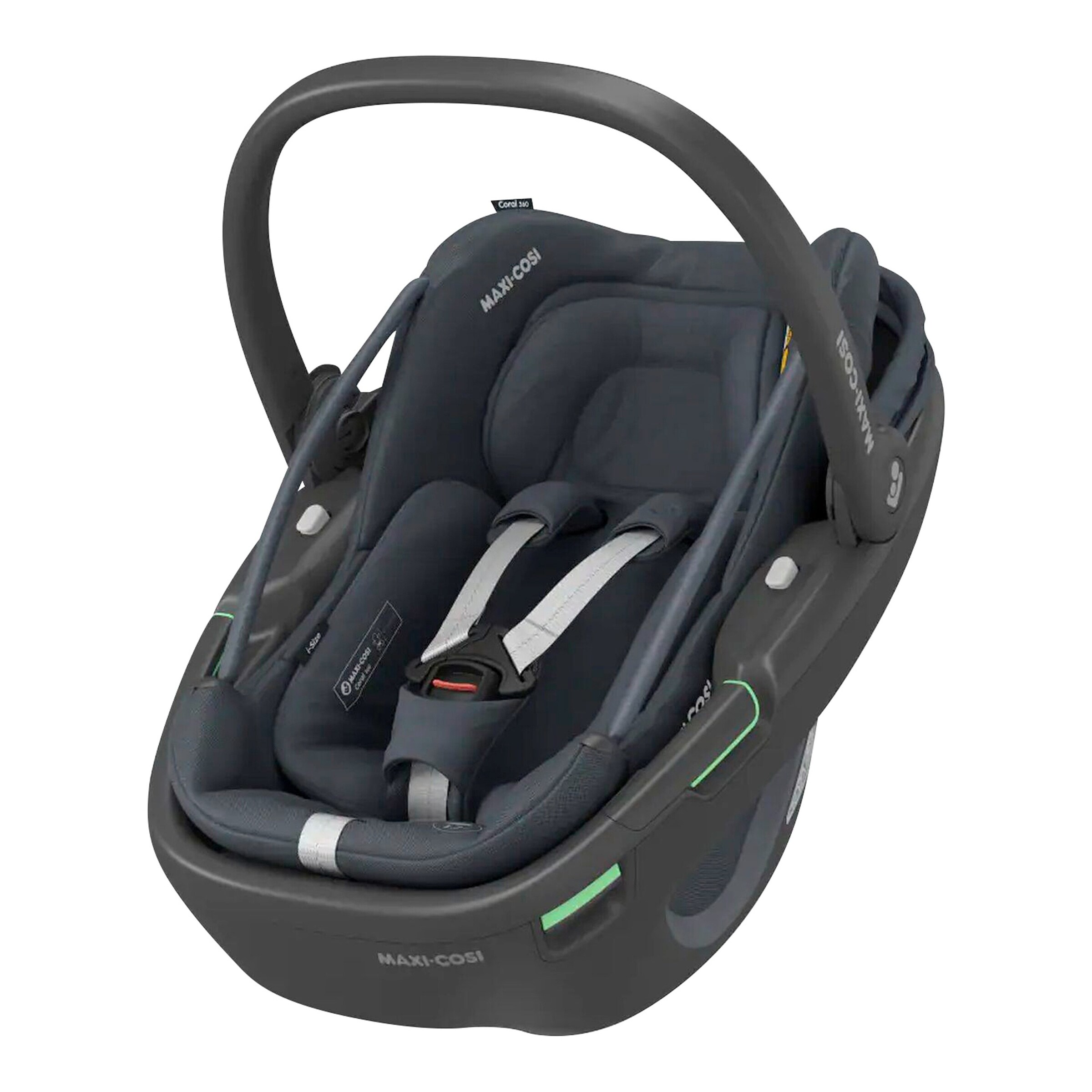 Maxi-Cosi Kombikinderwagen Lila XP+ Trio-Set inkl. Babyschale Coral 360 i-Size essential graphite