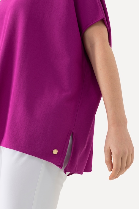 Pullover, Oversized, U-Boot-Ausschnitt, Fledermausarm