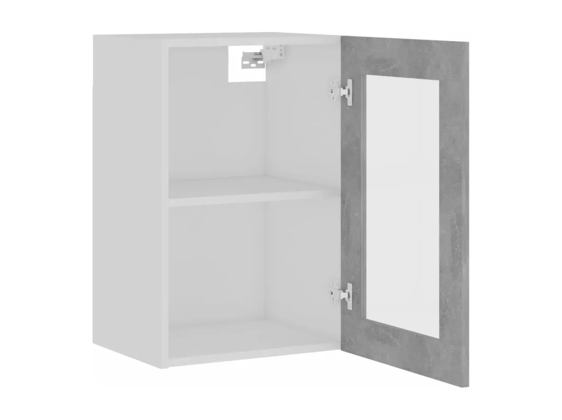 Armoire en verre suspendue 