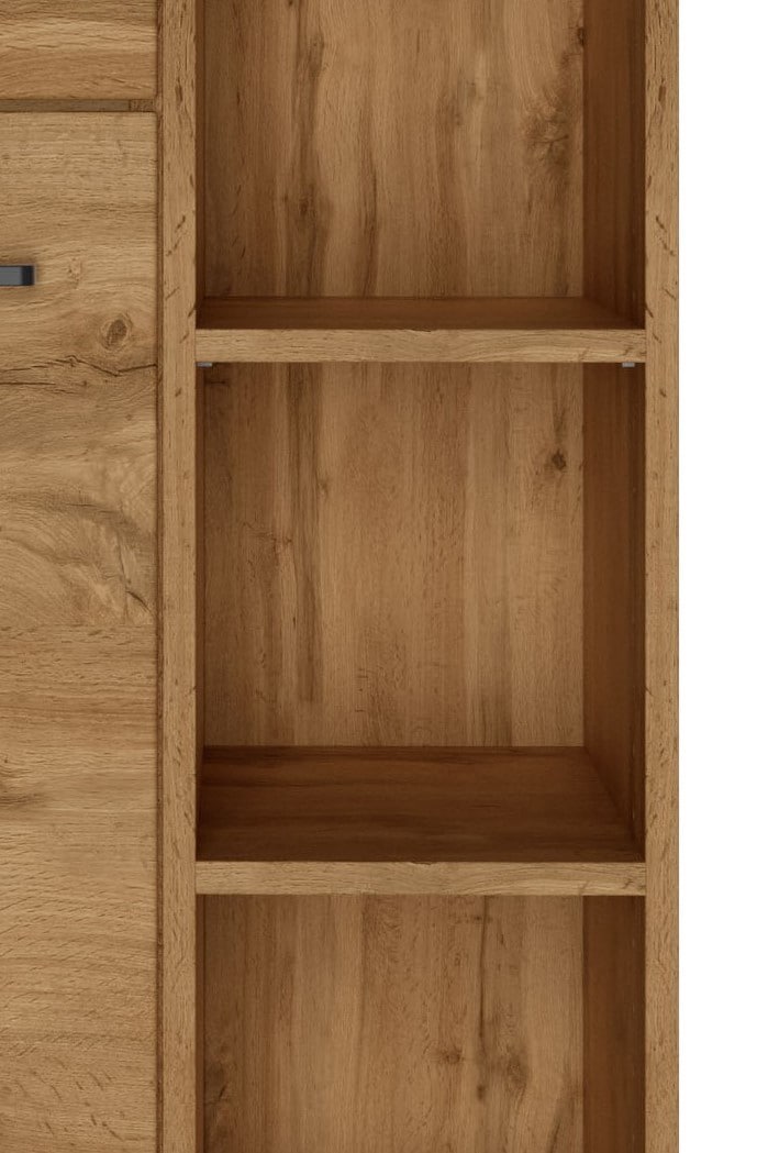 Midischrank Limburg braun B/H/T 55x130x35 cm