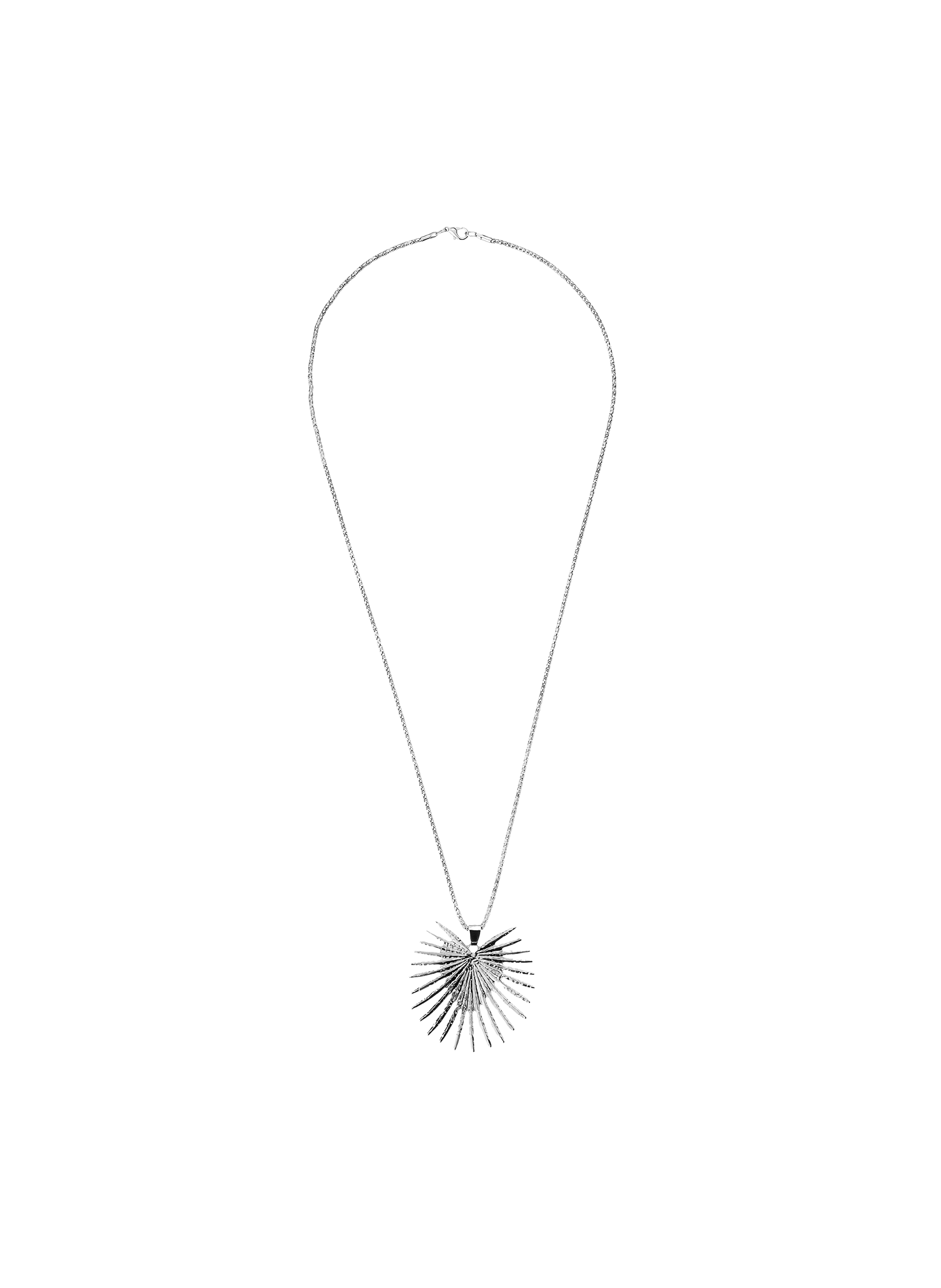 NEFERTI - Collier sautoir en laiton | Argent