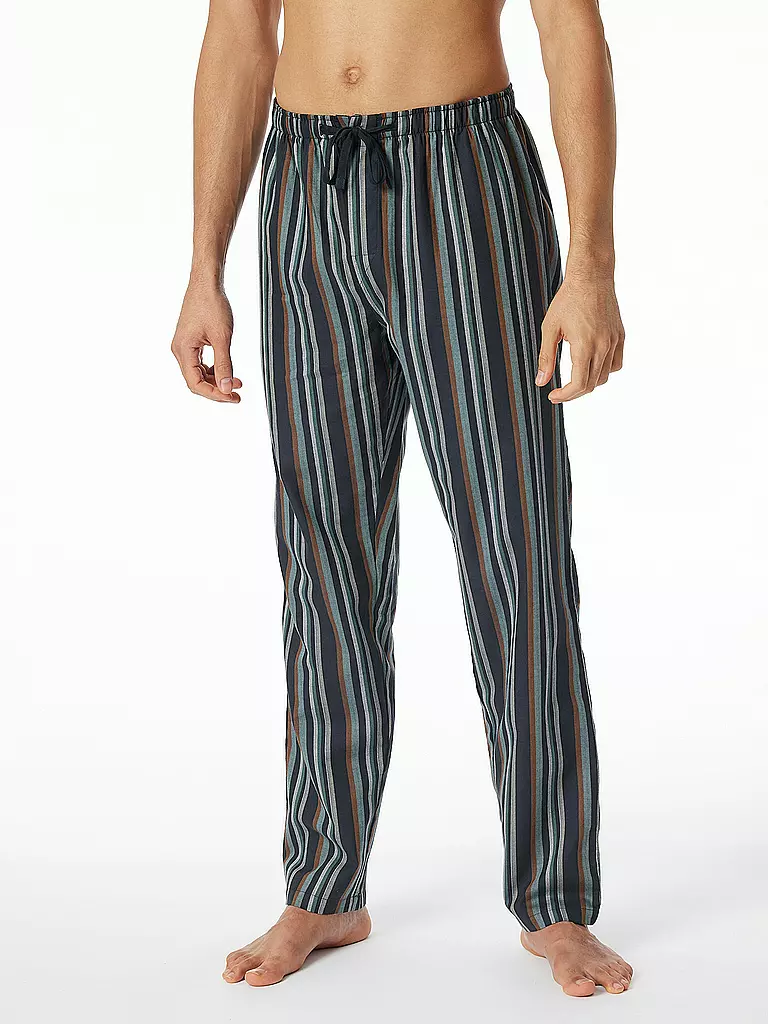 SCHIESSER Pyjamahose  dunkelblau