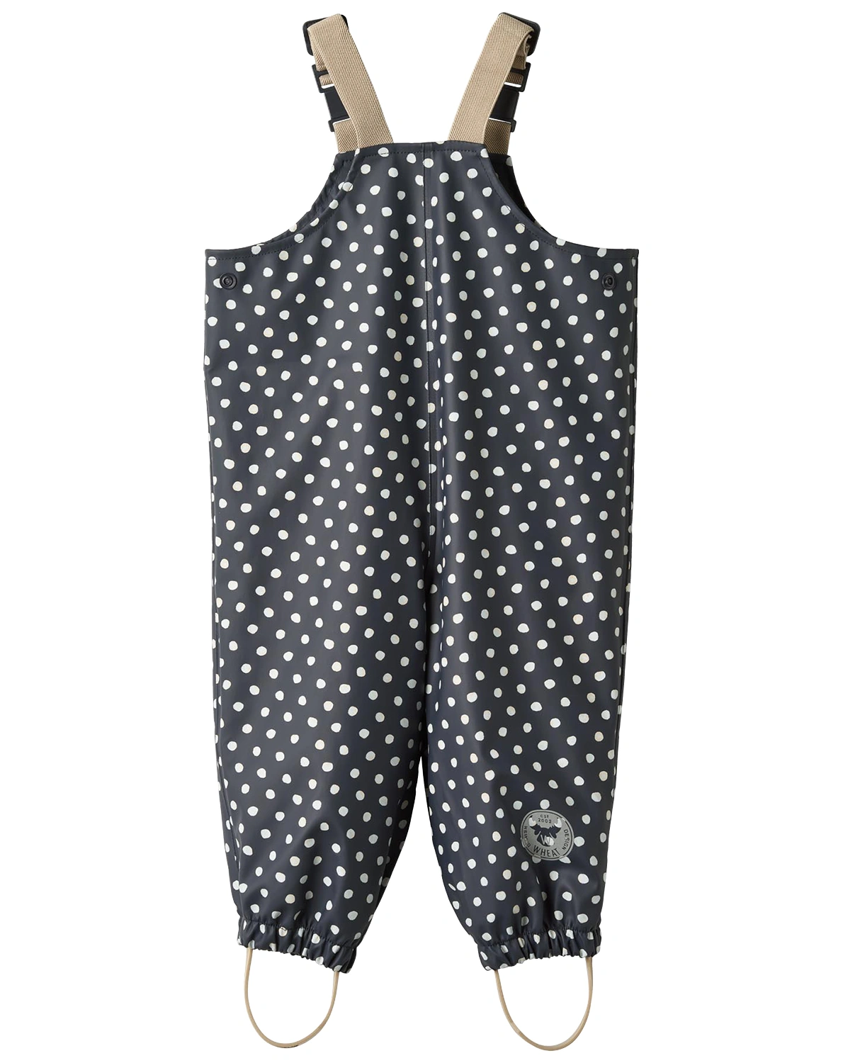 Regen-Latzhose CHARLO DOTS in ink