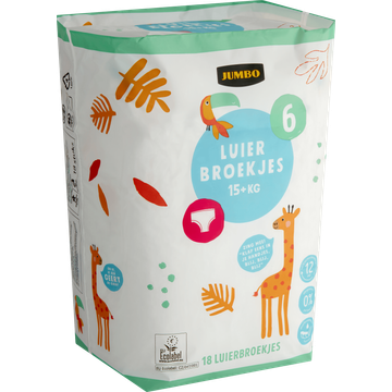 Jumbo Luierbroekjes Maat 6 15+ kg 18 Stuks