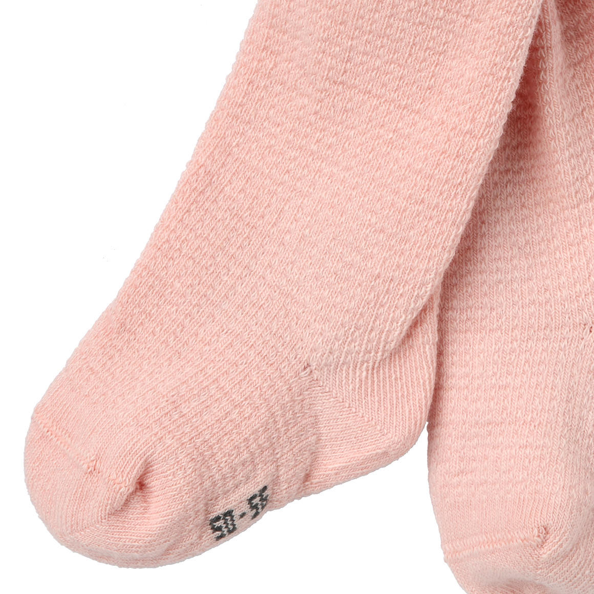 Topomini Pure Collection Baby Strumpfhose in leichter Struktur rosa