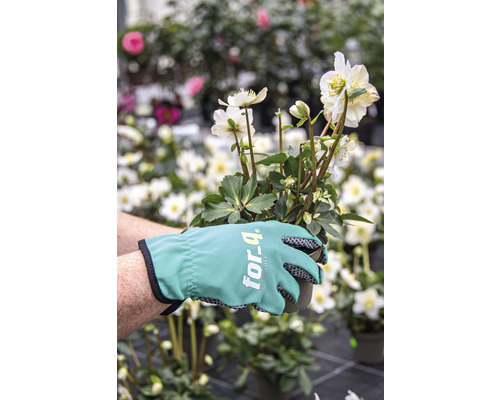 Tuinhandschoen voor_q Bloem, maat L