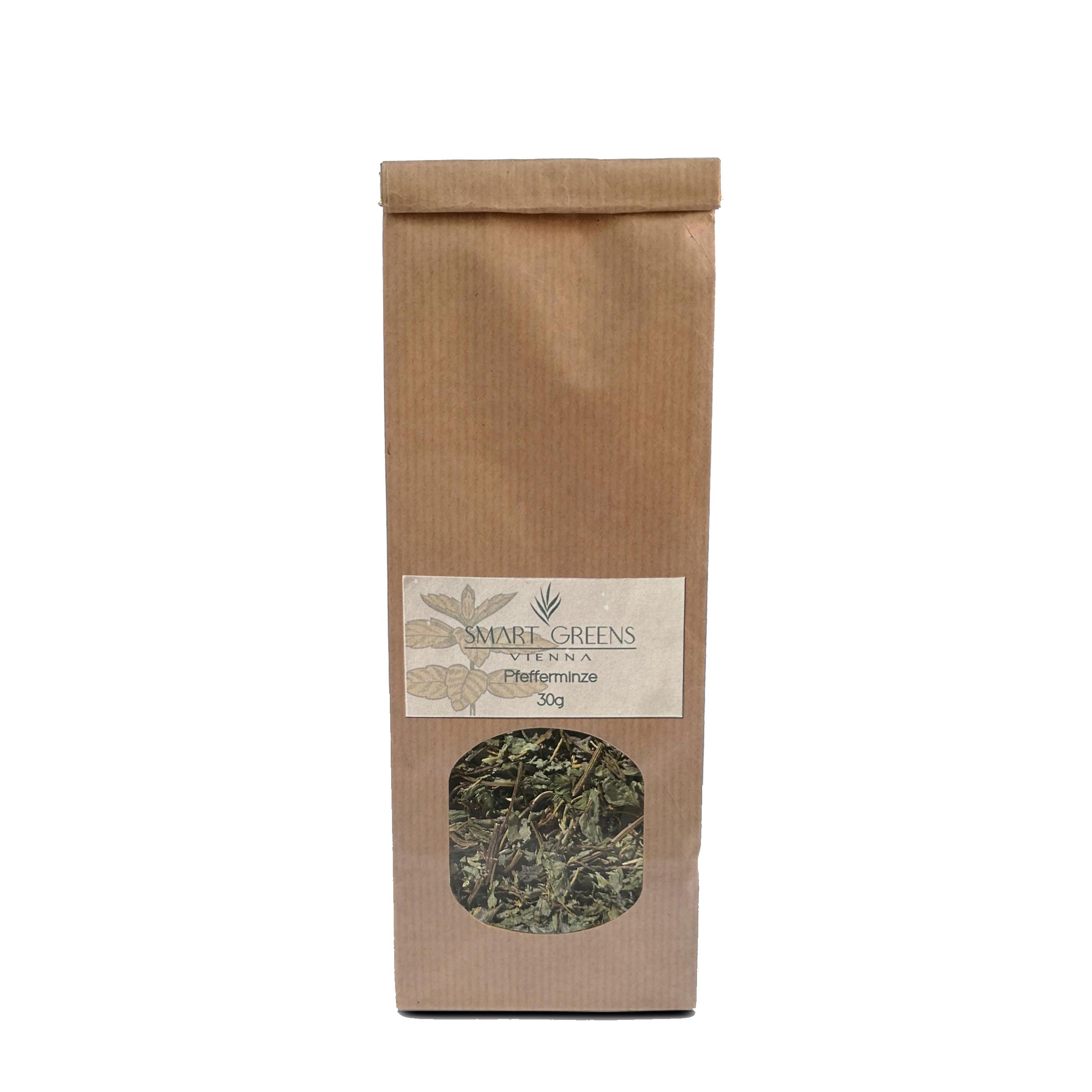SMART GREENS PFEFFERMINZE getrocknet, 90g