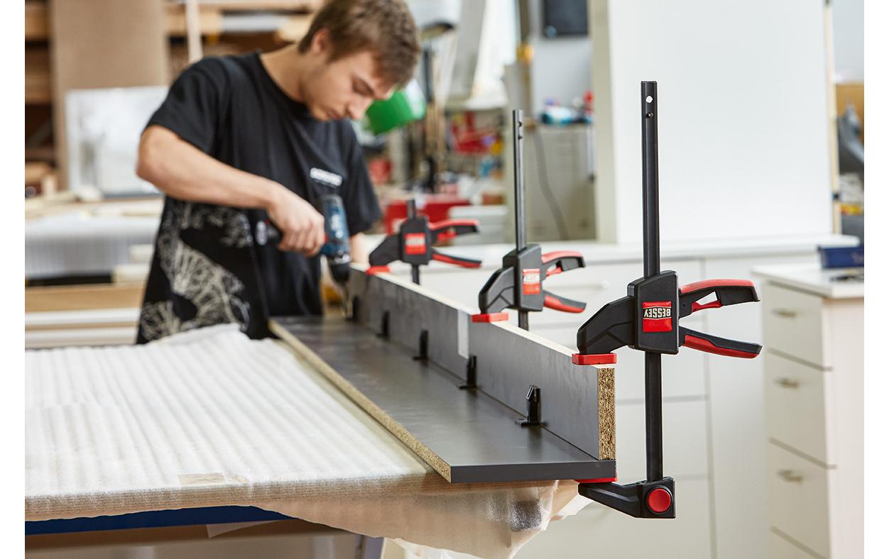 Einhandzwinge EZ, 150 x 80 mm 150 mmSchnellspannzwinge, Schraubzwinge