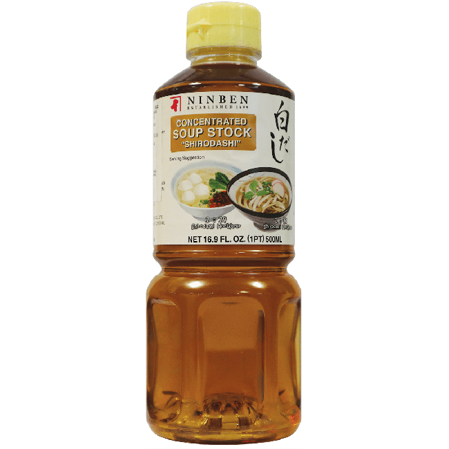 Ninben Geconcentreerde Soepbouillon Shirodashi  500ml