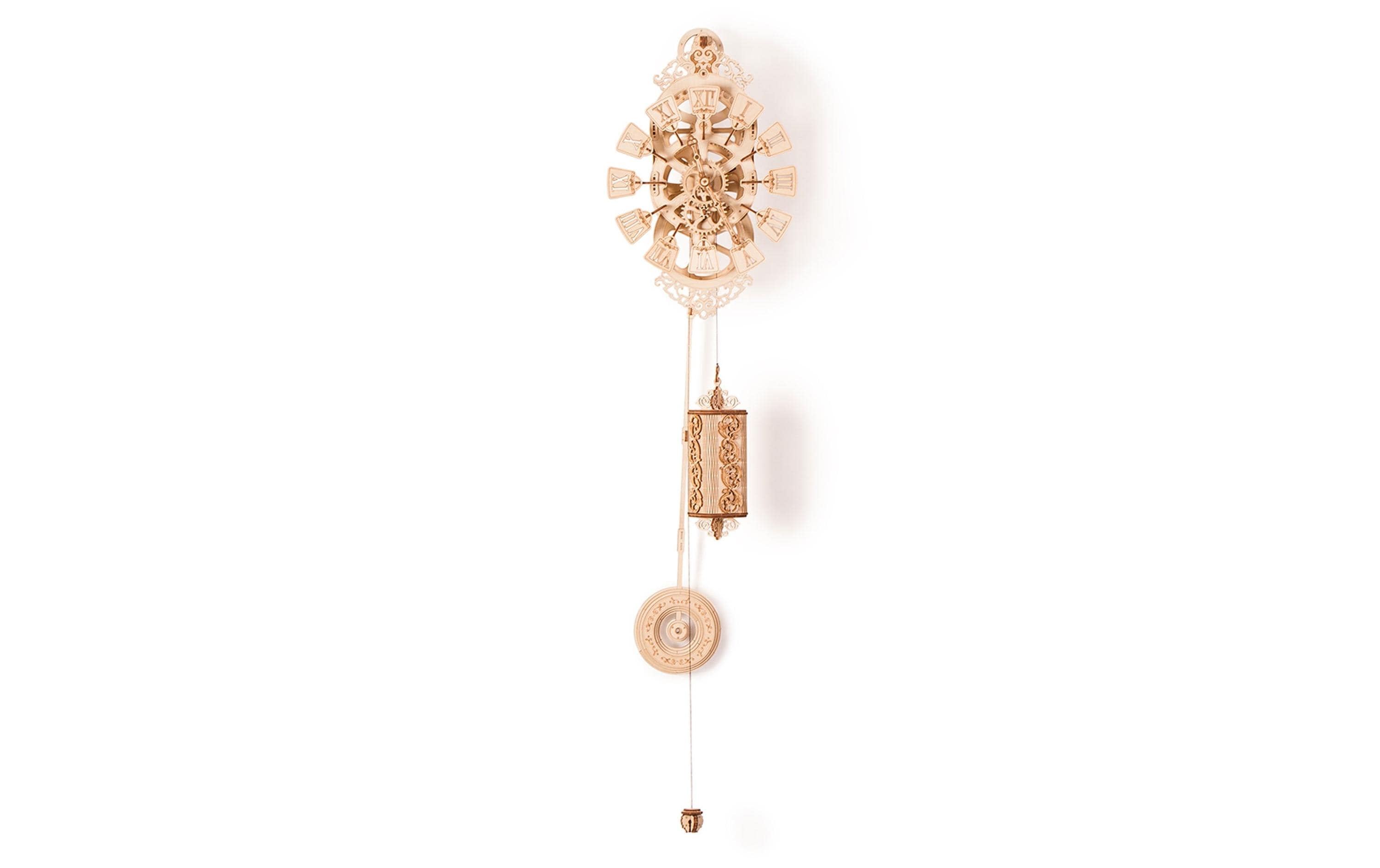 Bausatz Pendulum Wanduhr<br>Pendeluhr 3D Bausatz aus Holz
