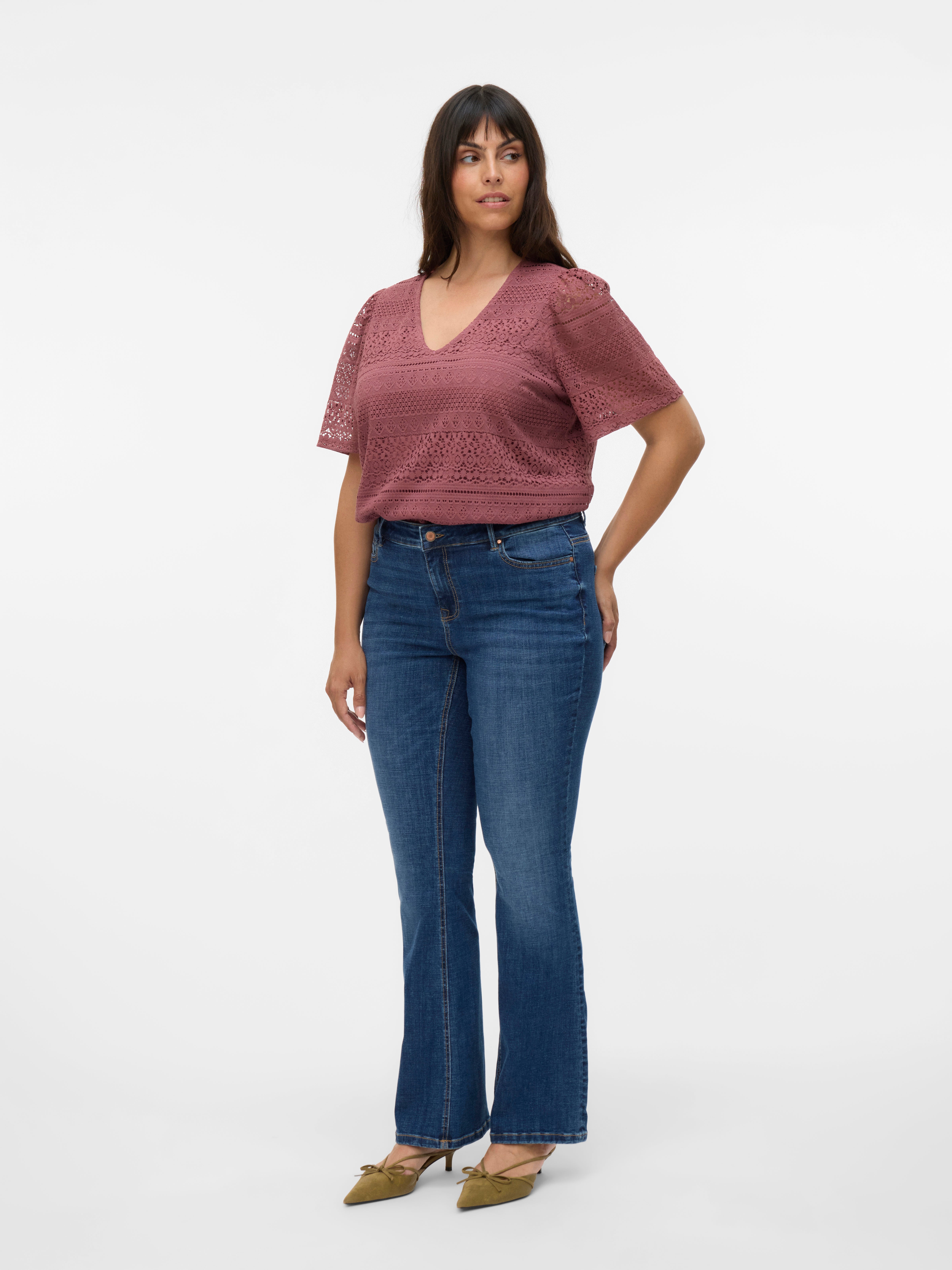 VMCFLASH Mid rise Flared fit Jeans