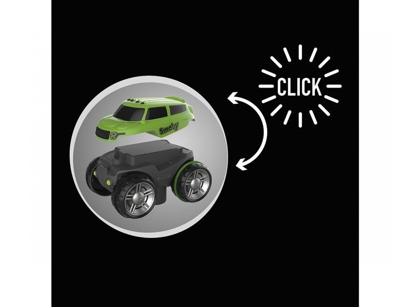 Smoby FleXtreme Fahrzeug SUV Grün Ein weiteres Fahrzeug für FleXtreme-Strecken