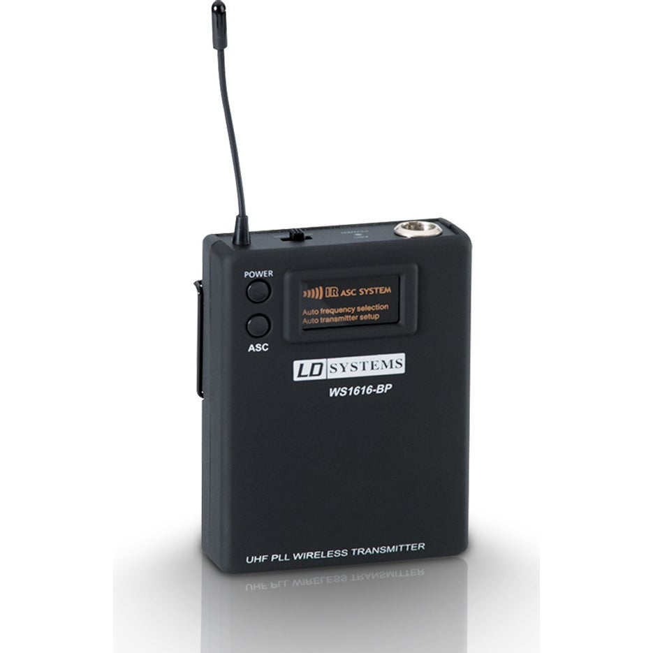 LD Systems Sweet SixTeen BP B6 bodypack zender (655 - 679 MHz)
