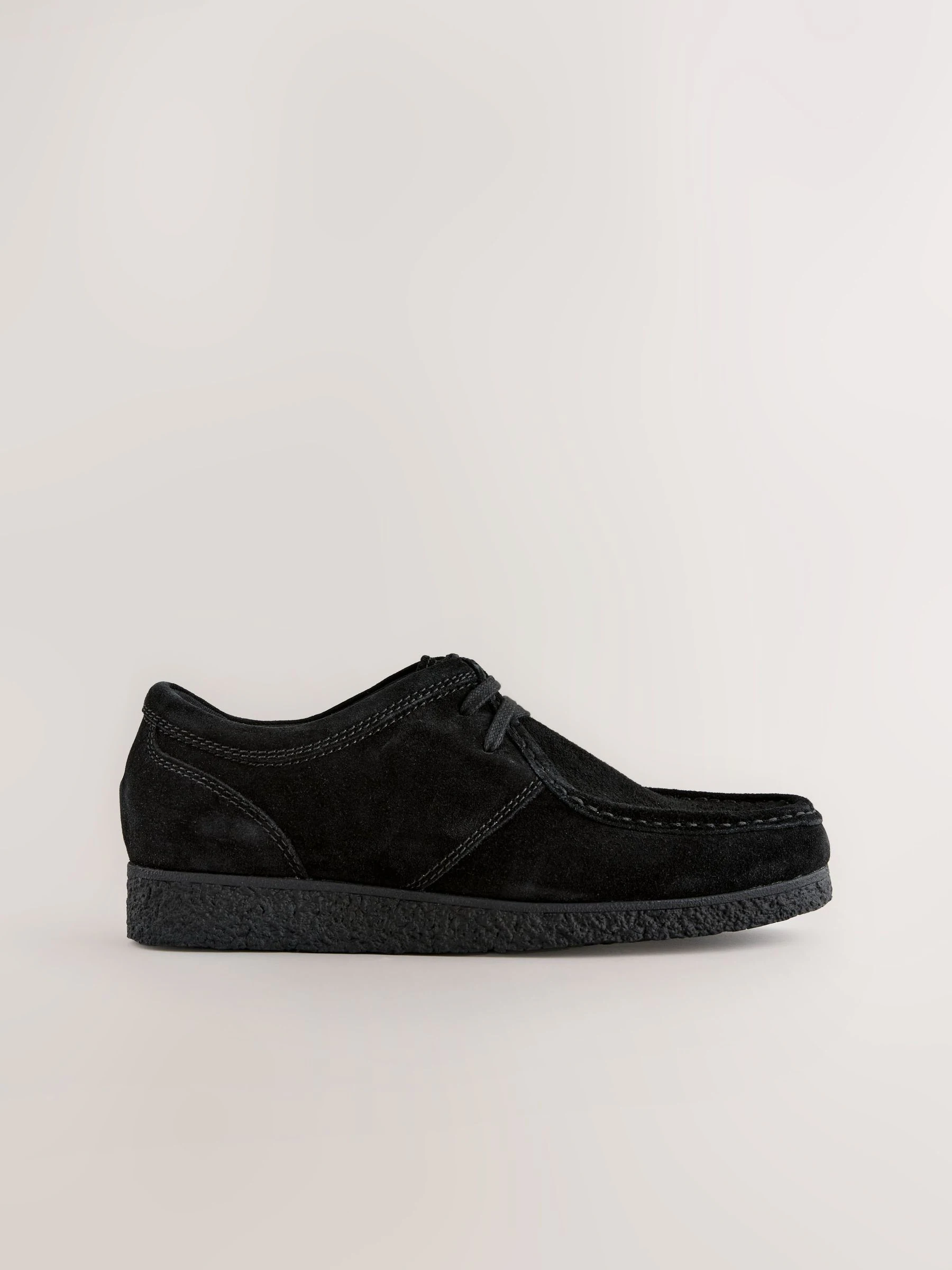 Zwart - Suède schortschoenen