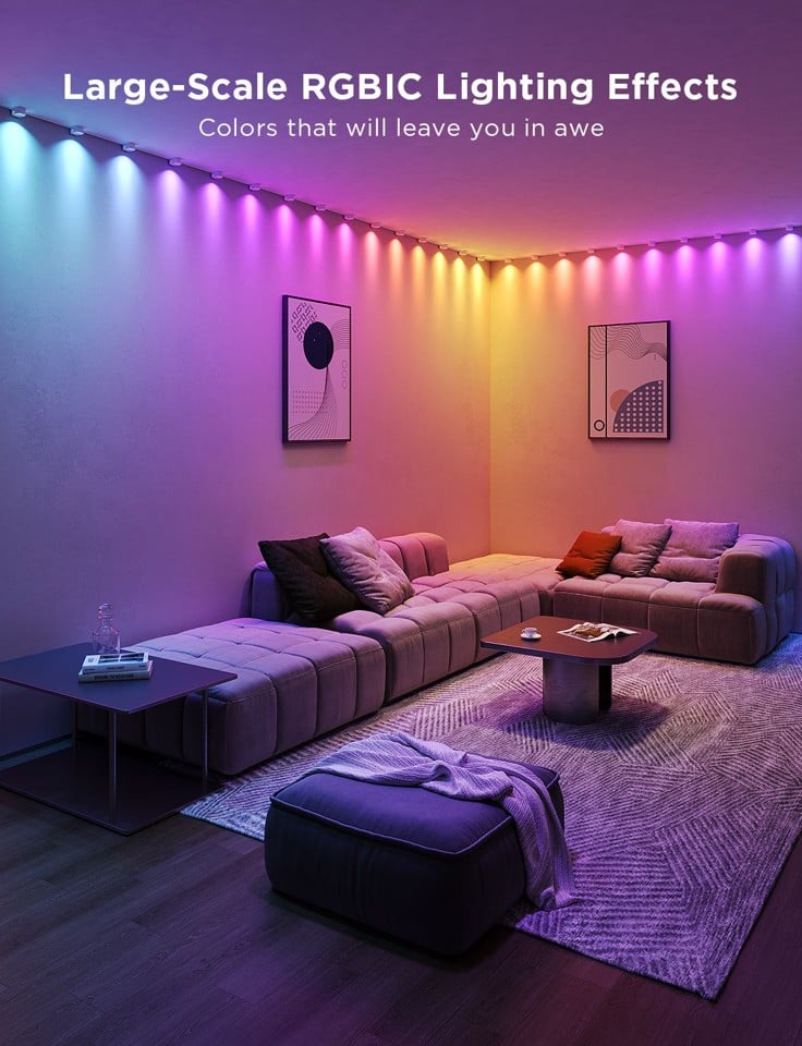 Govee - RGBIC Snor Downlights (3m)