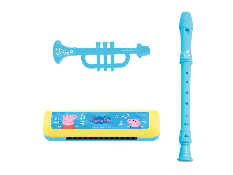 Lexibook Musikinstrument Peppa Wutz 7-teiliges Musikset Spielzeuginstrumente für Kinder