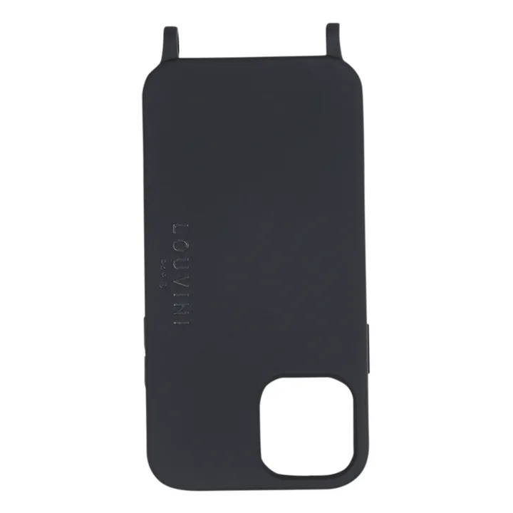 Louvini Coque Milo en plastique recyclable avec Magsafe | Noir