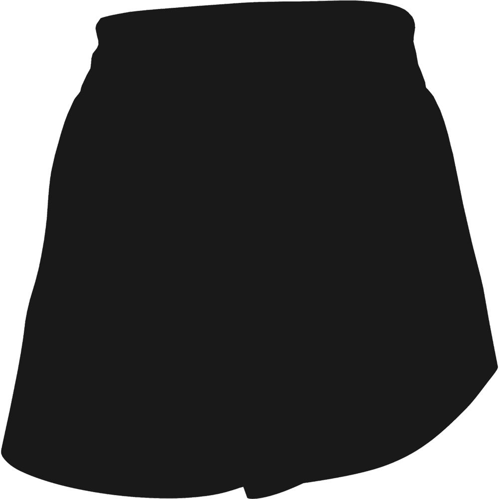 Nike One Dri-Fit Shorts Damen schwarz